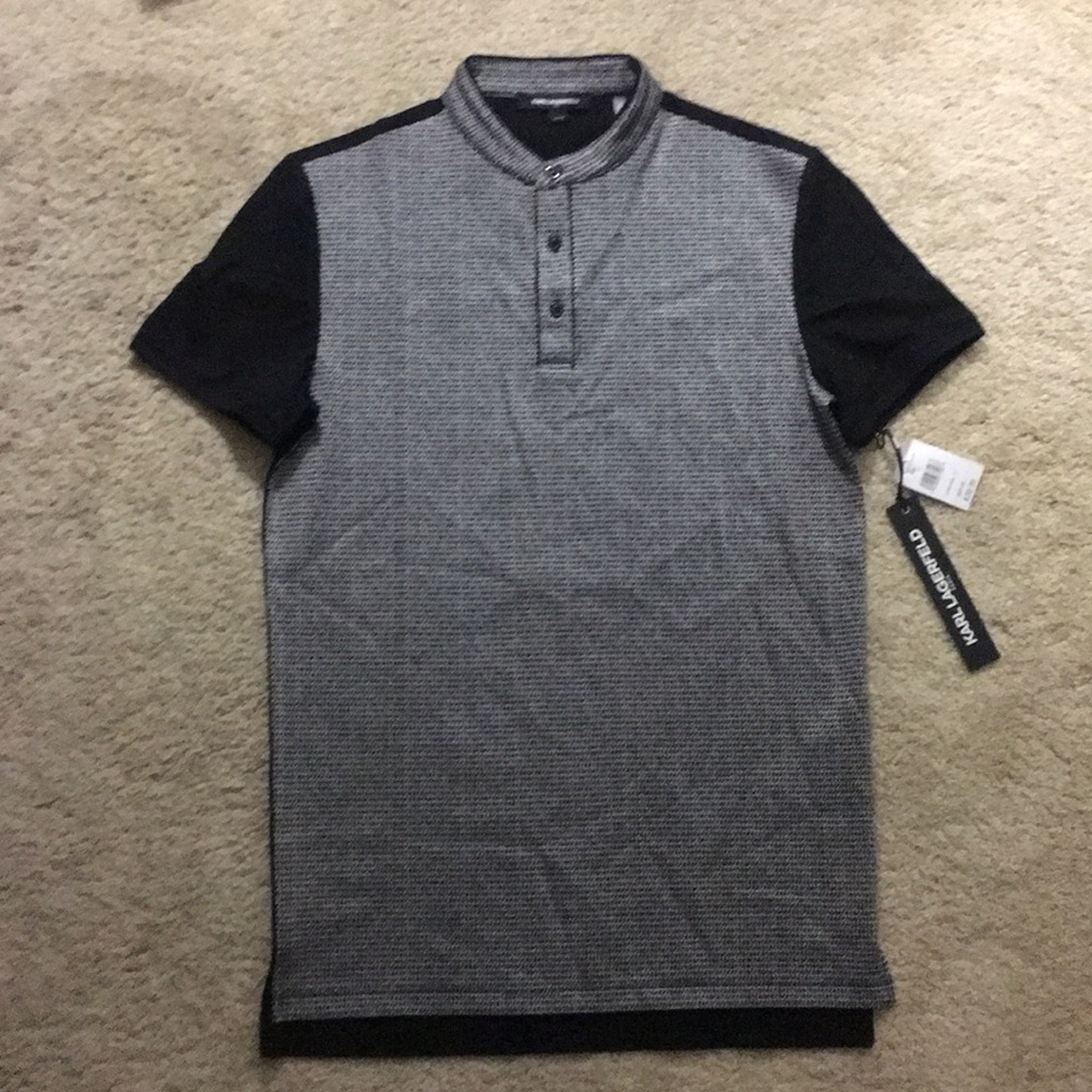 KARL LAGERFELD Paris Casual Button Shirt